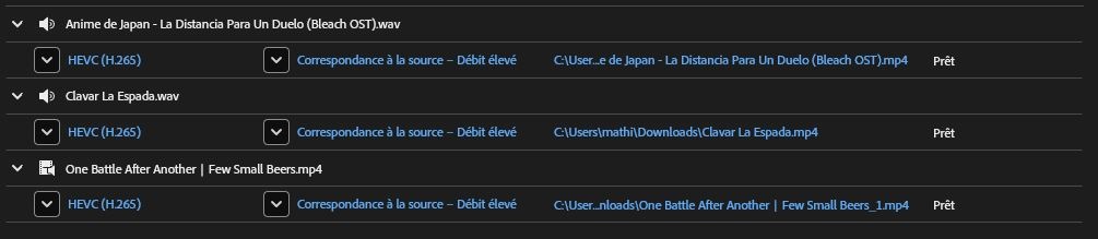 Workflow de post-production