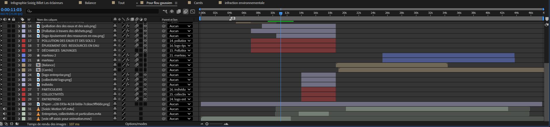 Interface After Effects